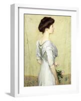 The Pink Rose, 1910-Lilla Cabot Perry-Framed Giclee Print