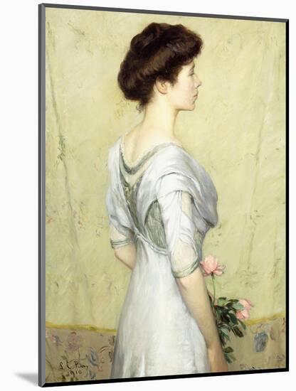 The Pink Rose, 1910-Lilla Cabot Perry-Mounted Giclee Print