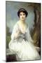 The Pink Rose, (Oil on Canvas)-Charles Amable Lenoir-Mounted Giclee Print