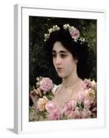 The Pink Rose-Federigo Andreotti-Framed Giclee Print