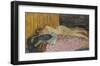 The Pink Sofa-Pierre Bonnard-Framed Premium Giclee Print