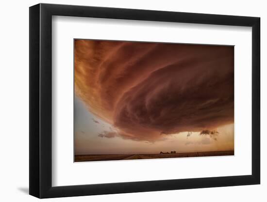 The Pink Storm-Alexander Fisher-Framed Photographic Print