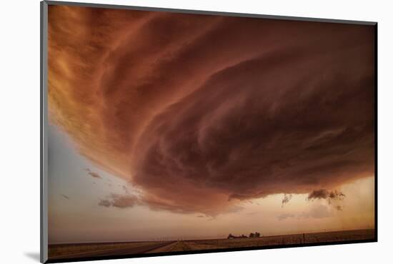 The Pink Storm-Alexander Fisher-Mounted Photographic Print