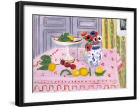 The Pink Tablecloth, c.1925-Henri Matisse-Framed Art Print