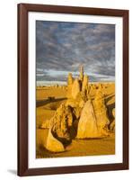 The Pinnacles Limestone Formations at Sunset Contained-Michael Runkel-Framed Photographic Print