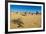 The Pinnacles Limestone Formations at Sunset in Nambung National Park-Michael Runkel-Framed Photographic Print