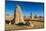 The Pinnacles Limestone Formations at Sunset in Nambung National Park-Michael Runkel-Mounted Photographic Print