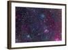 The Pinwheel Cluster and Starfish Cluster in the Constellation Auriga-null-Framed Photographic Print