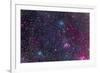 The Pinwheel Cluster and Starfish Cluster in the Constellation Auriga-null-Framed Photographic Print