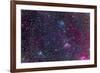 The Pinwheel Cluster and Starfish Cluster in the Constellation Auriga-null-Framed Photographic Print