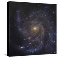 The Pinwheel Galaxy-Stocktrek Images-Stretched Canvas