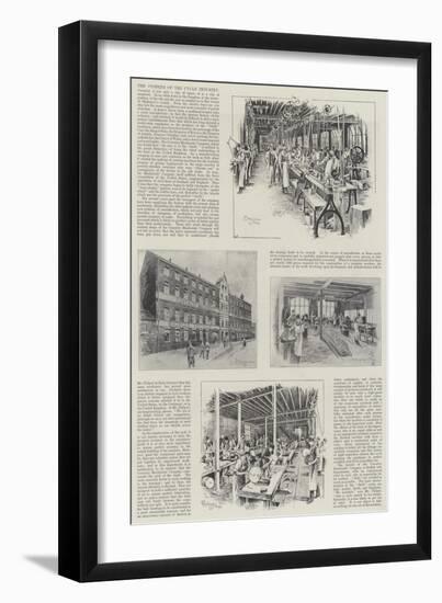 The Pioneer of the Cycle Industry-null-Framed Giclee Print