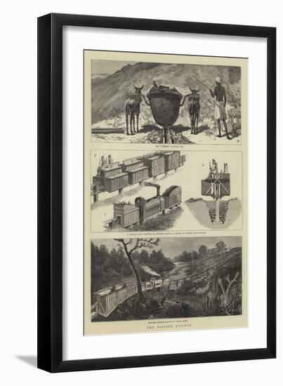 The Pioneer Railway-Joseph Nash-Framed Giclee Print