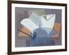 The Pipe and the Open Book, 1926-Juan Gris-Framed Giclee Print