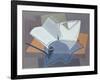 The Pipe and the Open Book, 1926-Juan Gris-Framed Giclee Print