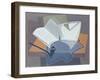 The Pipe and the Open Book, 1926-Juan Gris-Framed Giclee Print