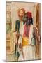 The Pipe Bearer, 1856 (Oil on Panel)-John Frederick Lewis-Mounted Giclee Print