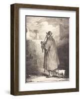 The Piper, c.1821-Theodore Gericault-Framed Giclee Print