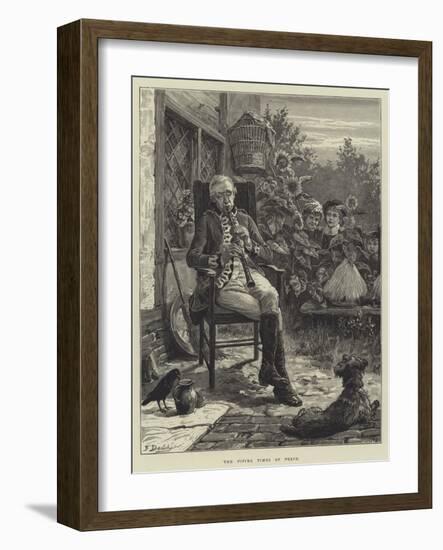 The Piping Times of Peace-Frank Dadd-Framed Giclee Print