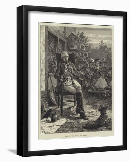 The Piping Times of Peace-Frank Dadd-Framed Giclee Print