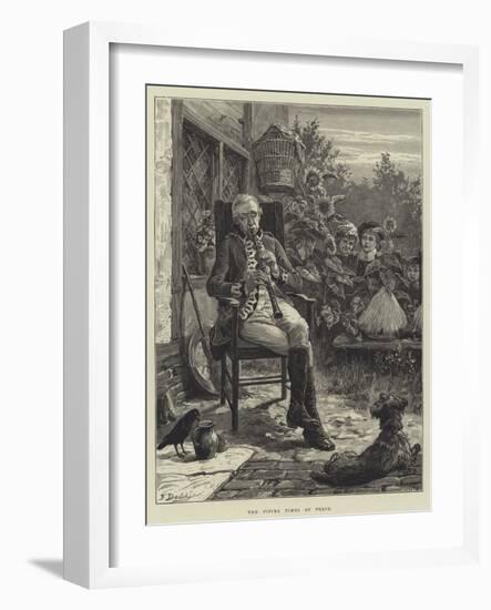 The Piping Times of Peace-Frank Dadd-Framed Giclee Print
