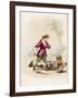 The Pirate Mary Read Reveals to Her Astonished Victim That He Has Been Defeated by a Woman-Huart-Framed Art Print