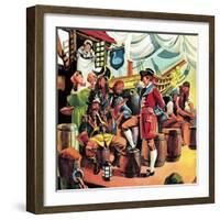 The Pirates of Penzance-Ron Embleton-Framed Giclee Print