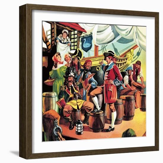The Pirates of Penzance-Ron Embleton-Framed Giclee Print