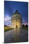 The Pisa Baptistry of St. John in Piazza Del Duomo, Pisa.-Jon Hicks-Mounted Photographic Print