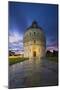 The Pisa Baptistry of St. John in Piazza Del Duomo, Pisa.-Jon Hicks-Mounted Photographic Print