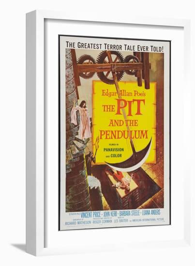 The Pit and the Pendulum, 1961-null-Framed Art Print