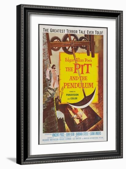 The Pit and the Pendulum, 1961-null-Framed Art Print