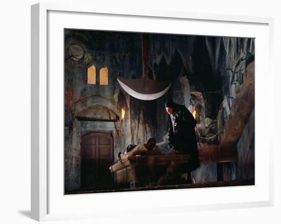 The Pit And The Pendulum, John Kerr, Vincent Price, 1961-null-Framed Photo