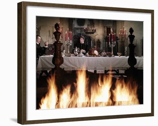 The Pit And The Pendulum, Vincent Price, John Kerr, Luana Anders, 1961-null-Framed Photo