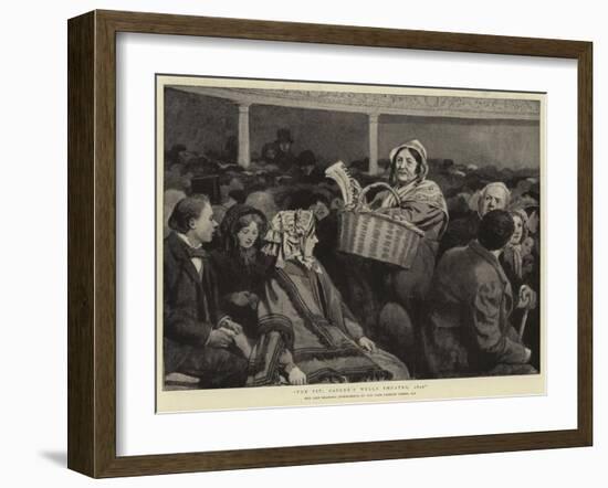 The Pit, Sadler's Wells Theatre, 1850-Charles Green-Framed Giclee Print