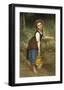 The Pitcher Girl-Victor Thirion-Framed Premium Giclee Print