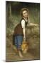 The Pitcher Girl-Victor Thirion-Mounted Premium Giclee Print