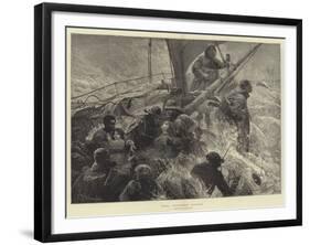 The Pitiless Storm-Charles Joseph Staniland-Framed Giclee Print