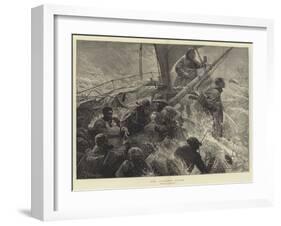 The Pitiless Storm-Charles Joseph Staniland-Framed Giclee Print