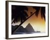 The Piton, Soufriere, St. Lucia-null-Framed Photographic Print