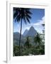 The Pitons, St. Lucia, Windward Islands, West Indies, Caribbean, Central America-null-Framed Photographic Print