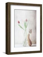 The pitter-patter of the rain-Delphine Devos-Framed Photographic Print