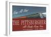 The Pittsburgher', Advertisement for the Pennsylvania Railroad Company, C.1948-null-Framed Giclee Print