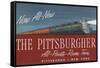 The Pittsburgher', Advertisement for the Pennsylvania Railroad Company, C.1948-null-Framed Stretched Canvas