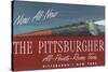 The Pittsburgher', Advertisement for the Pennsylvania Railroad Company, C.1948-null-Stretched Canvas