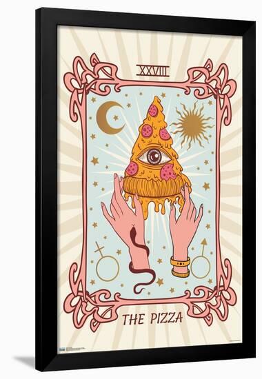 The Pizza-Trends International-Framed Poster
