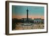 The Place de la Bastille and the July Column, Paris, c1920-Unknown-Framed Giclee Print