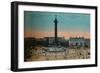 The Place de la Bastille and the July Column, Paris, c1920-Unknown-Framed Giclee Print