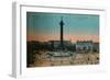 The Place de la Bastille and the July Column, Paris, c1920-Unknown-Framed Giclee Print