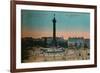 The Place de la Bastille and the July Column, Paris, c1920-Unknown-Framed Giclee Print